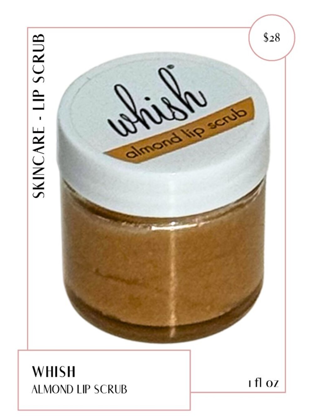 Whish Almond Lip Scrub
